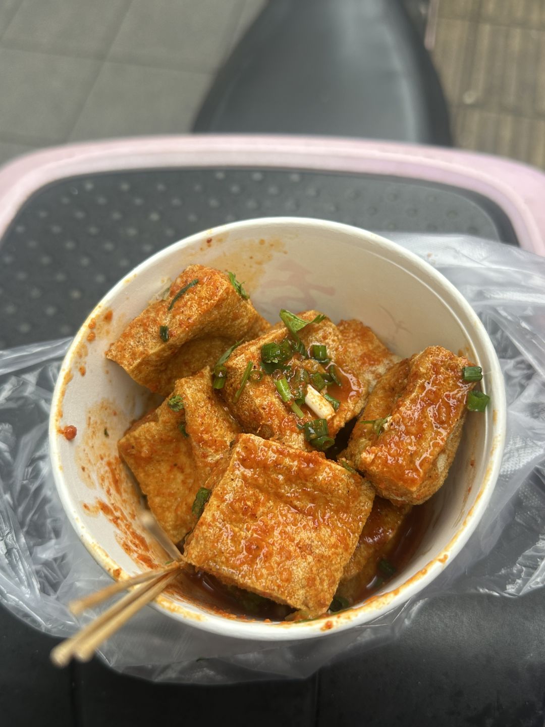 嫩到可以吸溜的臭豆腐？！！